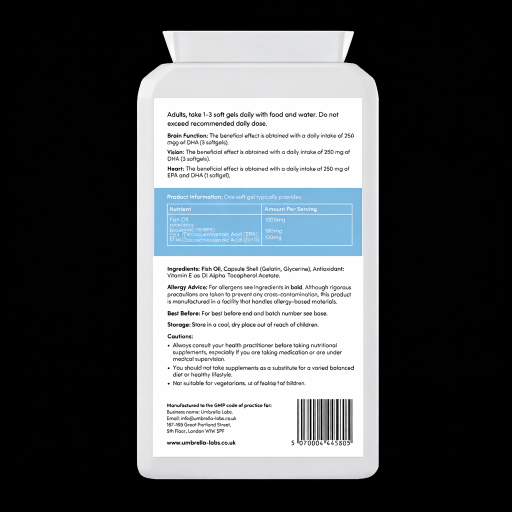 Omega 3 Fish Oils